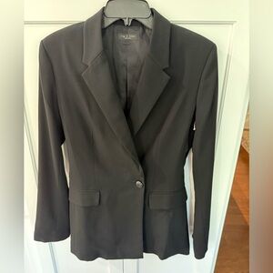 Rag & Bone NEW Rylie black tonal trim Blazer Classic lined Blazer All season